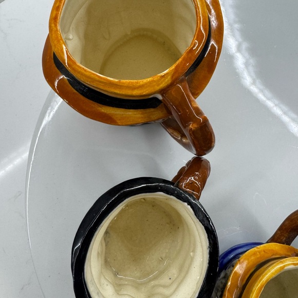 Vintage Toby Mugs made in Japan (lot of 4) - Picture 11 of 14